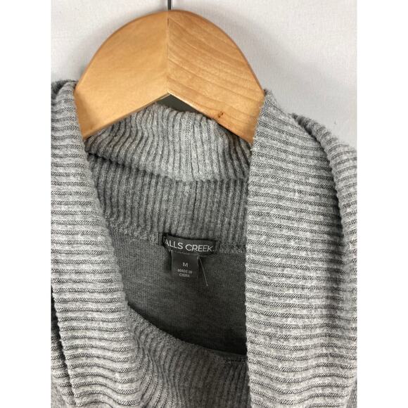 Falls Creek Soft Knit Cowl Neck Sweater Size Medium - Picture 3 of 6